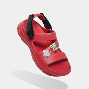 Sandal FX bé trai nhựa đúc đỏ